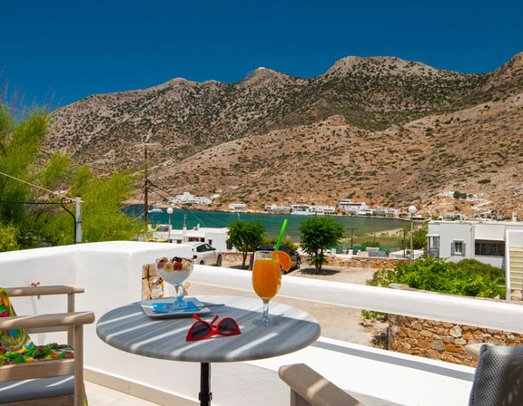 Sunlight superior hospitality στη Σίφνο - Θέα στη θάλασσα